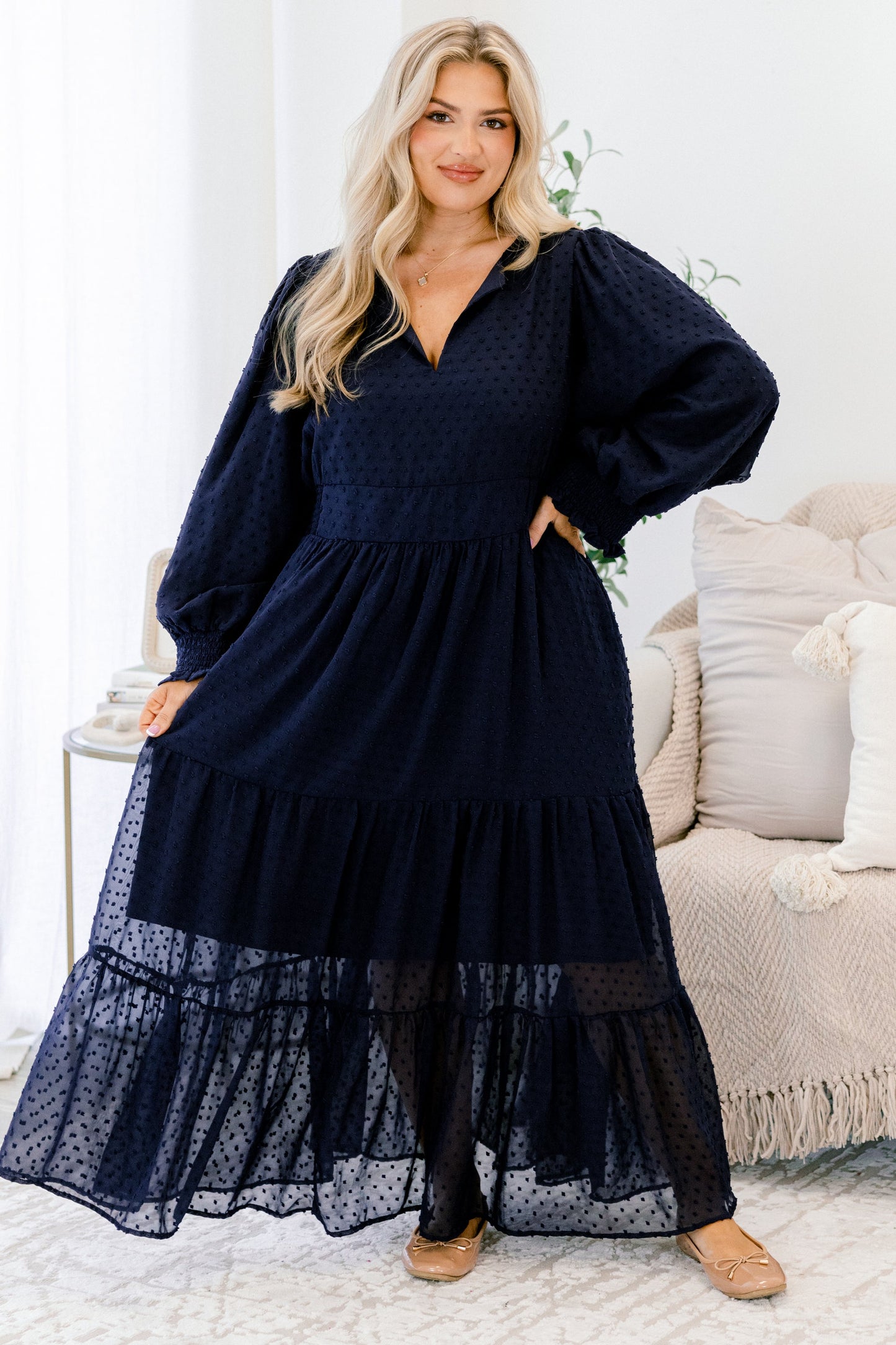 Vestido Días de Soñar, Azul Suizo