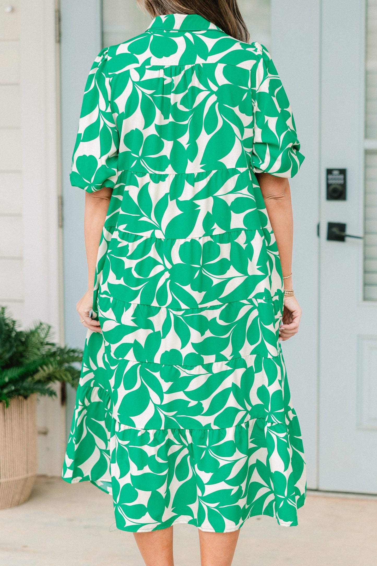 Vestido Midi Cena Con Las Chicas, Verde