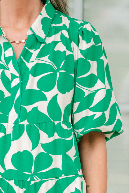 Vestido Midi Cena Con Las Chicas, Verde