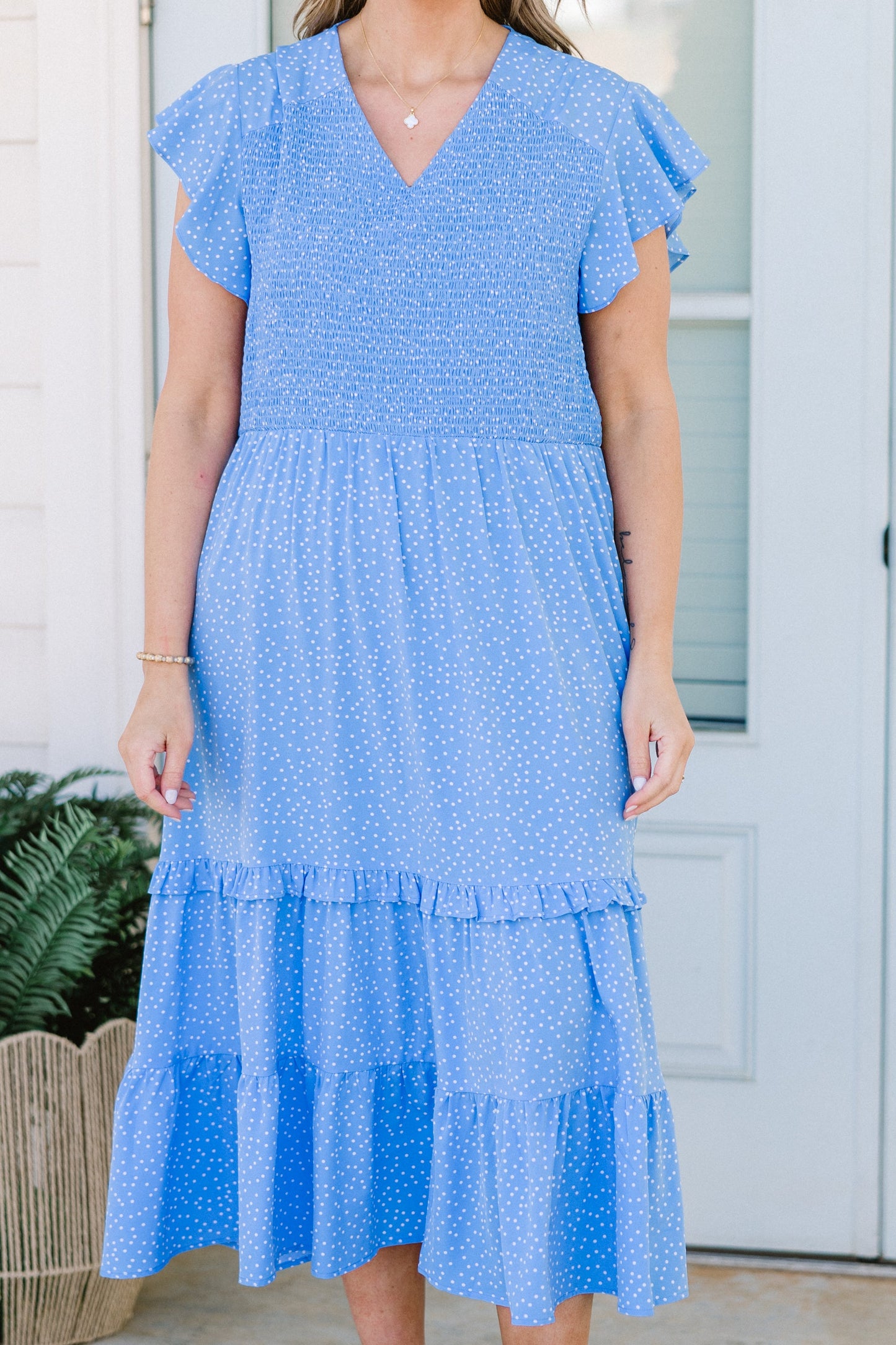 Vestido Soñando Contigo y Conmigo, Azul