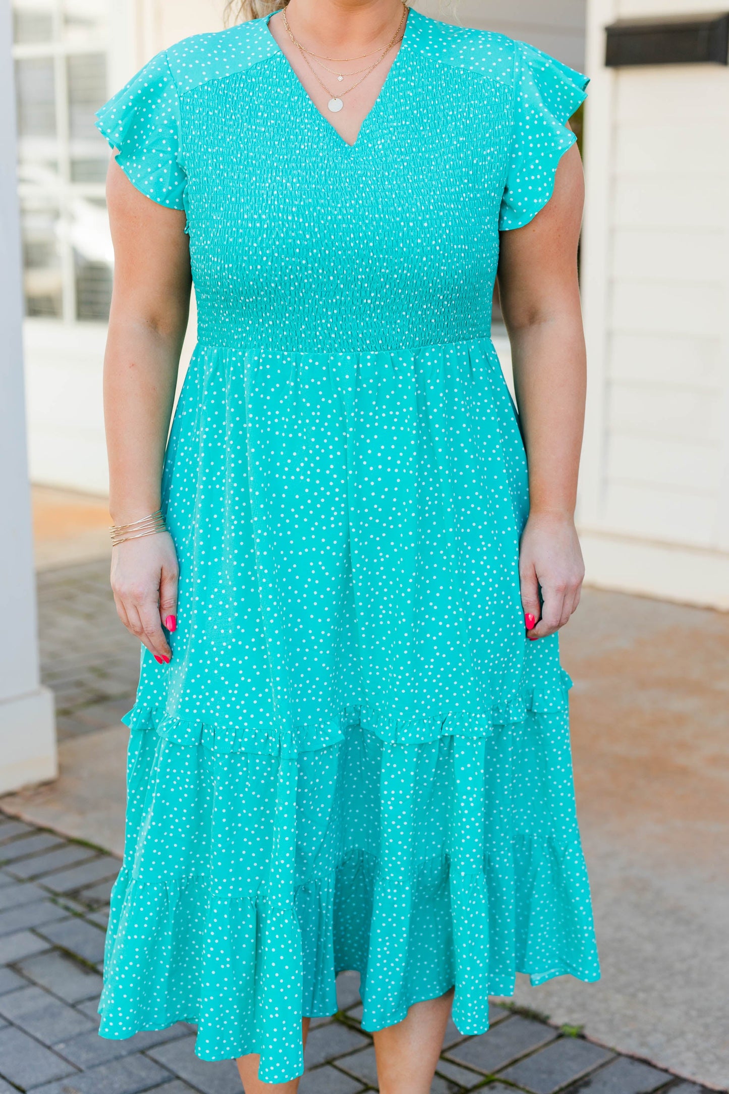 Vestido Soñando Contigo y Conmigo, Verde Agua