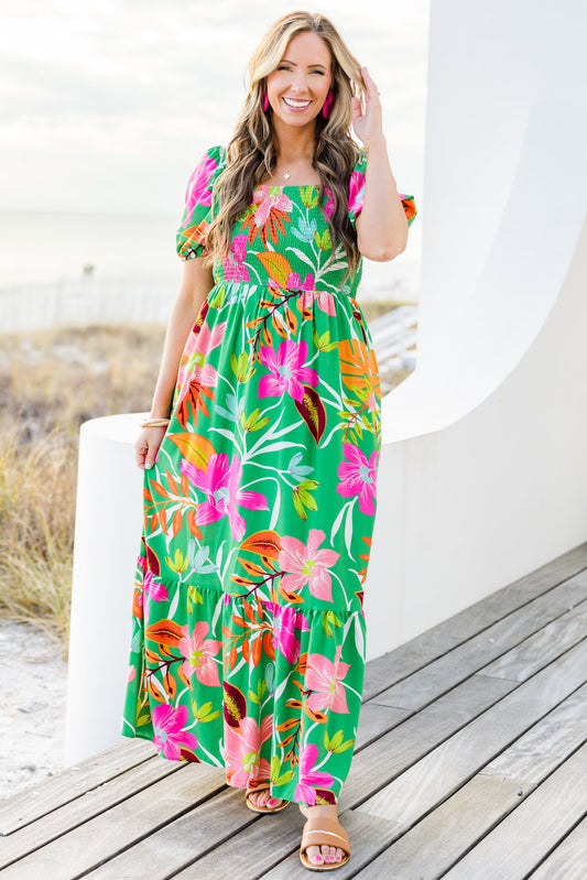 Vestido Campos de Ensueño, Verde
