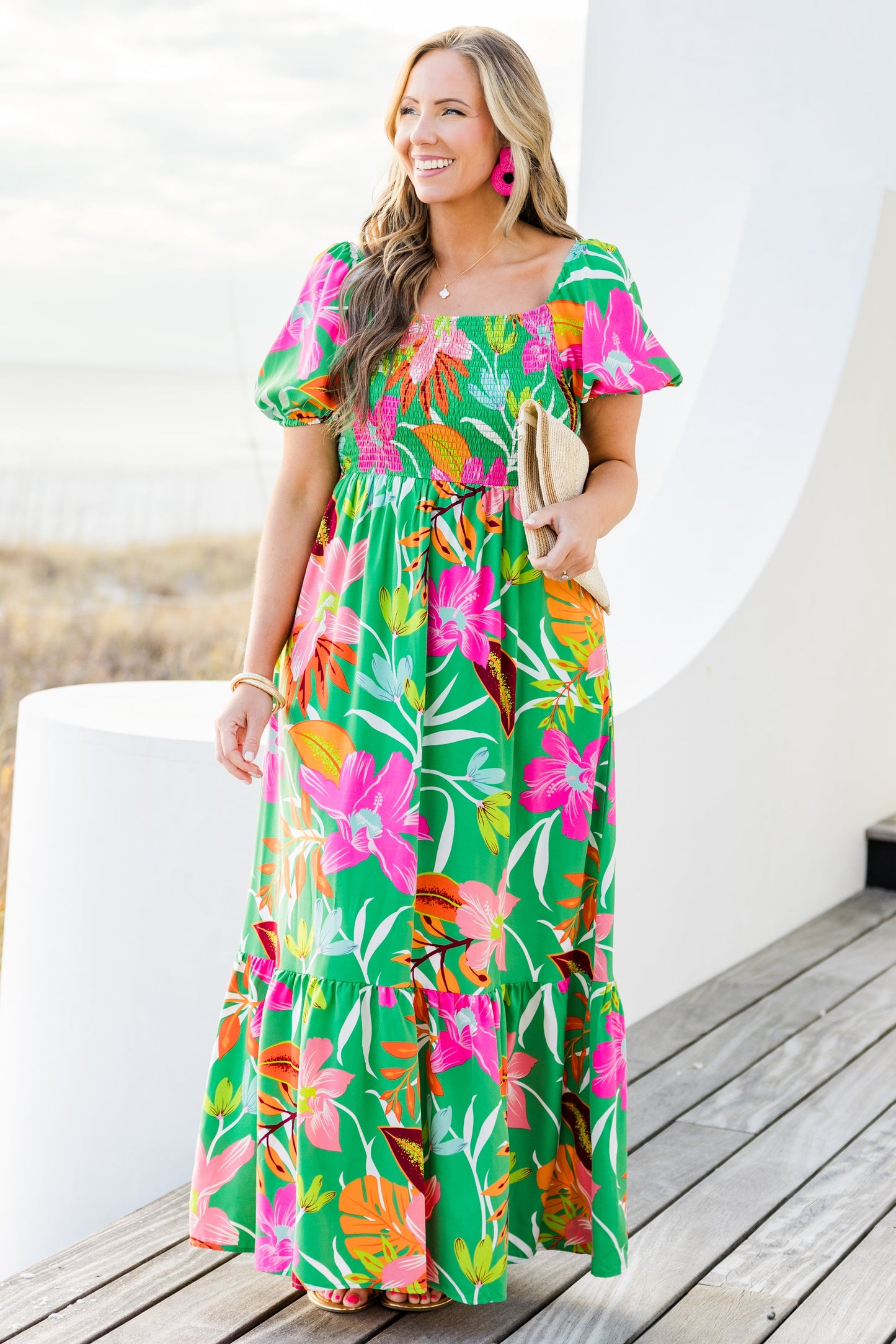Vestido Campos de Ensueño, Verde