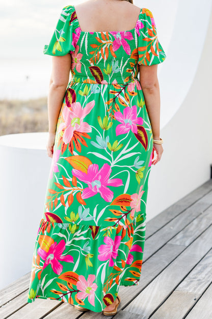 Vestido Campos de Ensueño, Verde