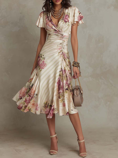 Elena | Vestido Midi Floral