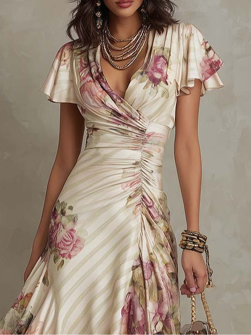Elena | Vestido Midi Floral