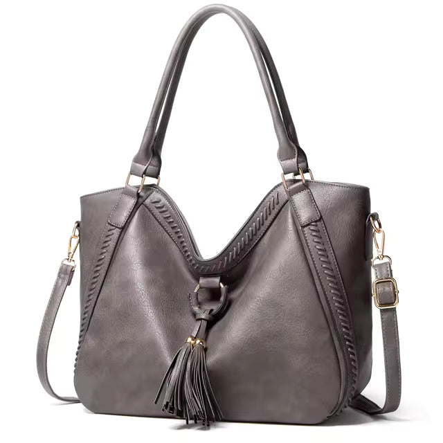 Adèle | Bolso de Hombro Bohemio con Borlas