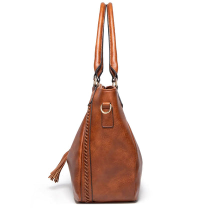 Adèle | Bolso de Hombro Bohemio con Borlas