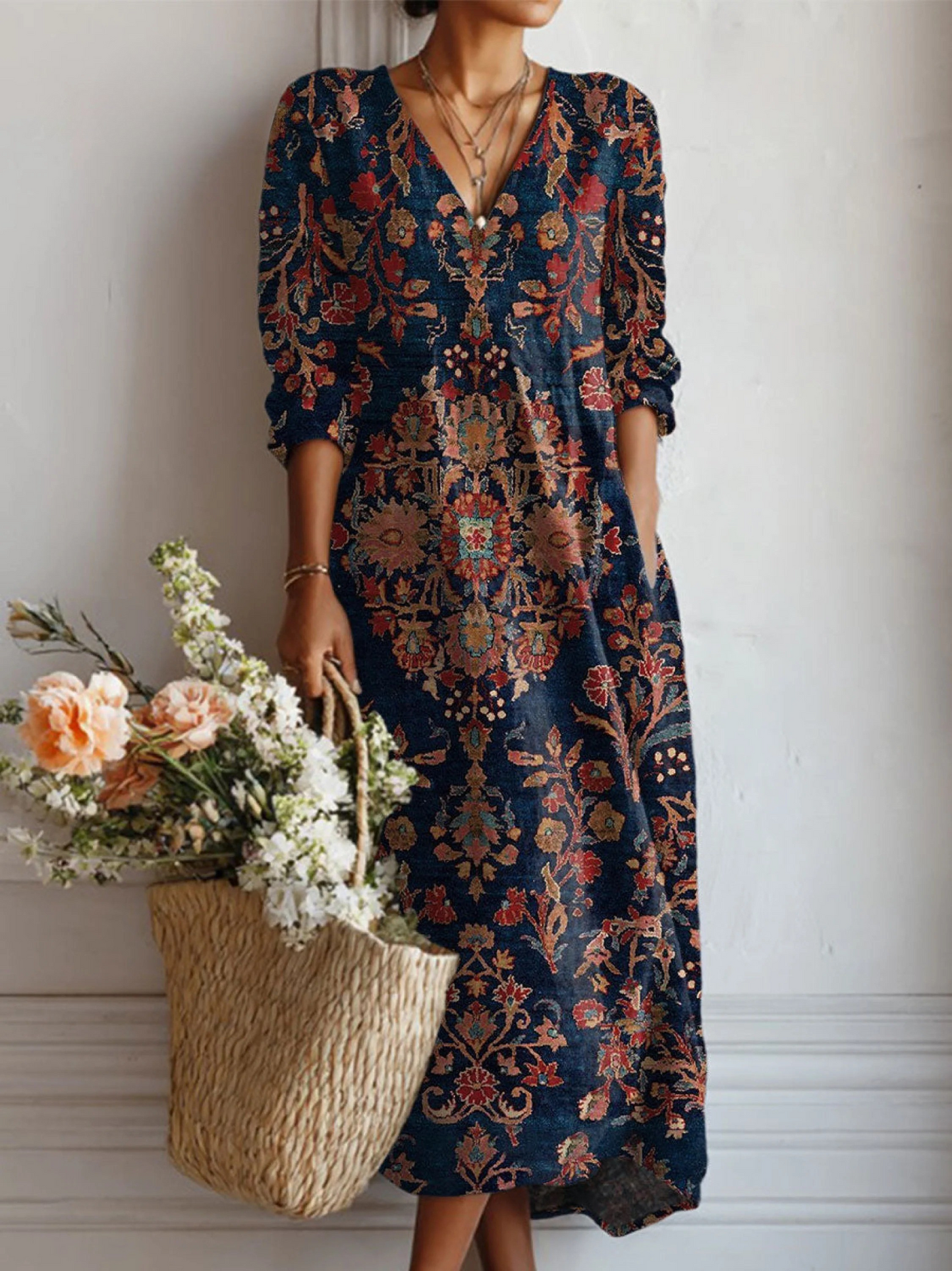 Sidonie | Vestido Impreso Elegante