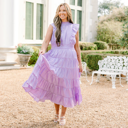 Vestido Encantada de Conocerte, Lila