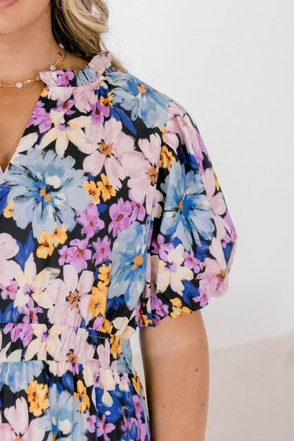 Todo lo que Amo Vestido, Floral Marino
