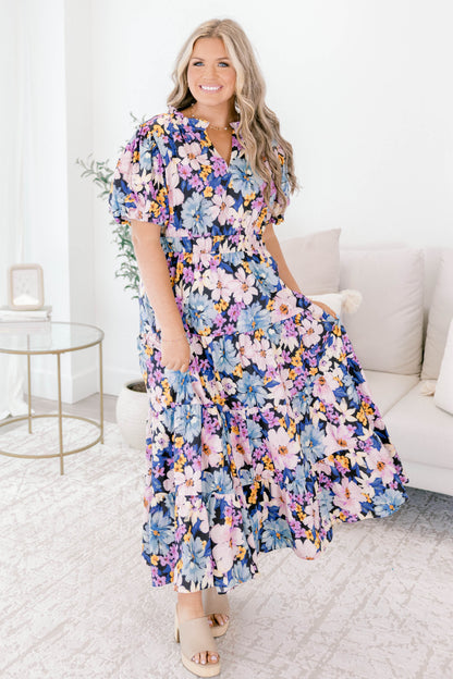 Todo lo que Amo Vestido, Floral Marino