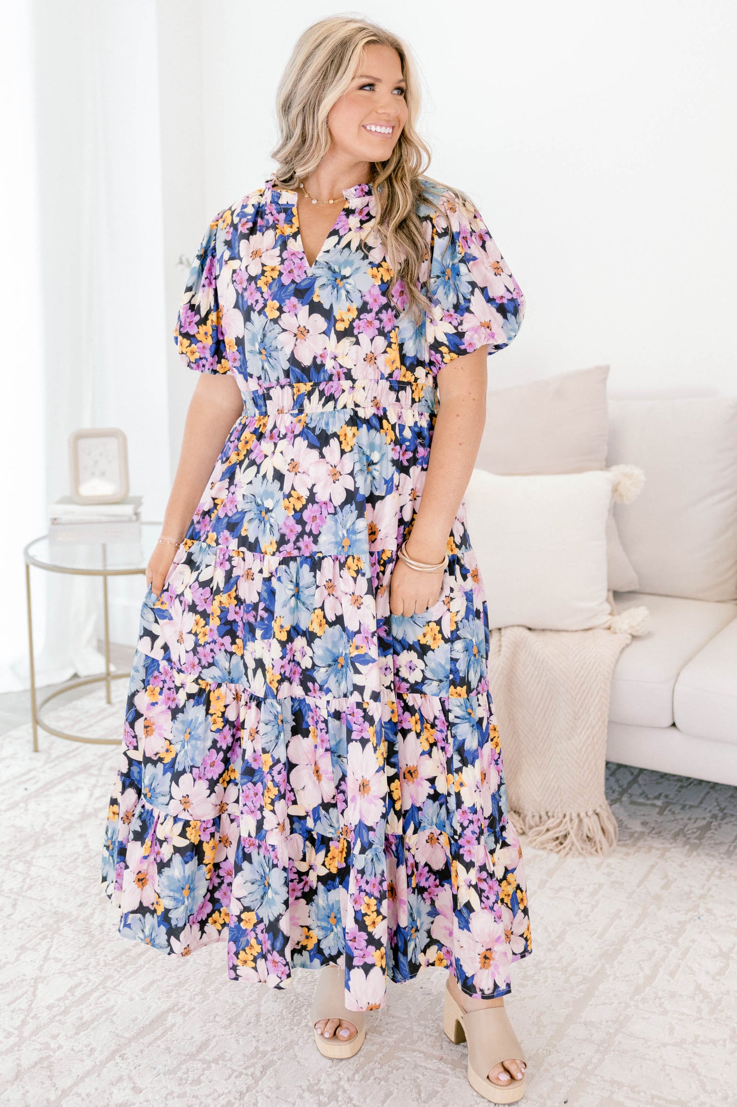 Todo lo que Amo Vestido, Floral Marino