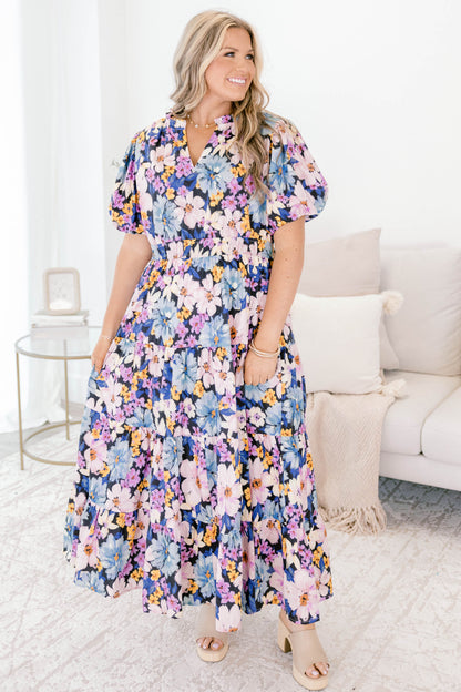 Todo lo que Amo Vestido, Floral Marino
