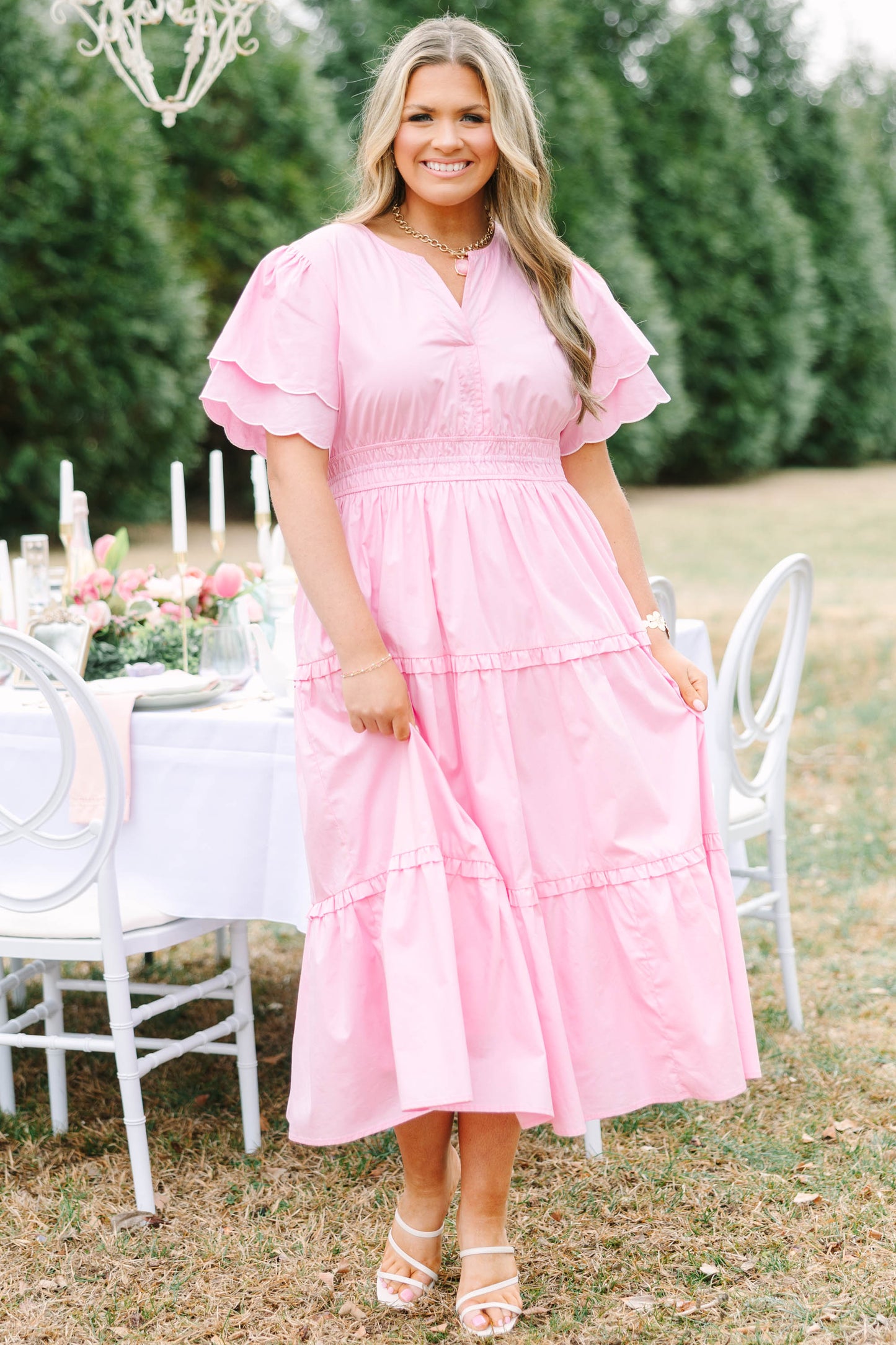 Vestido Vivir Para Los Clásicos, Rosa