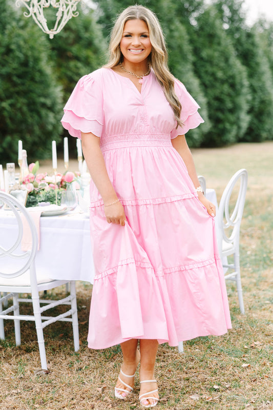 Vestido Living For The Classics, Rosa