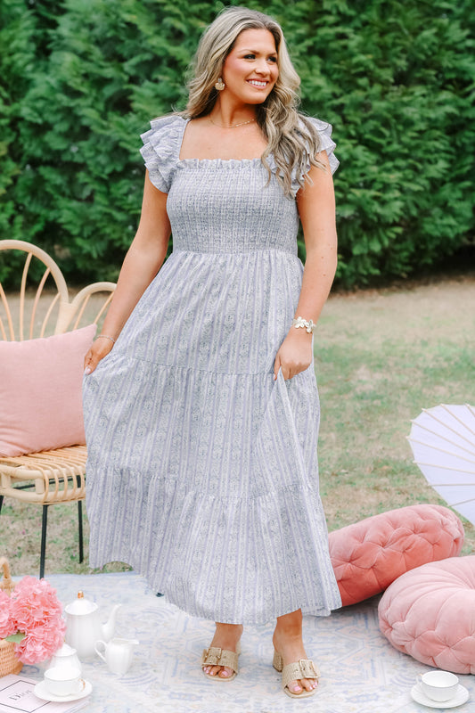 El Vestido Maxi Canción de las Flores Silvestres, Púrpura
