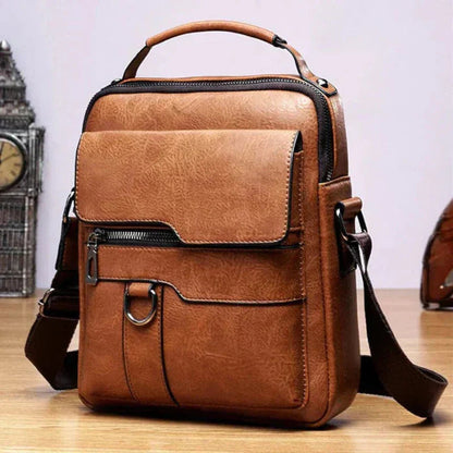 Augustine | Bolsa Bandolera Vintage Estructurada