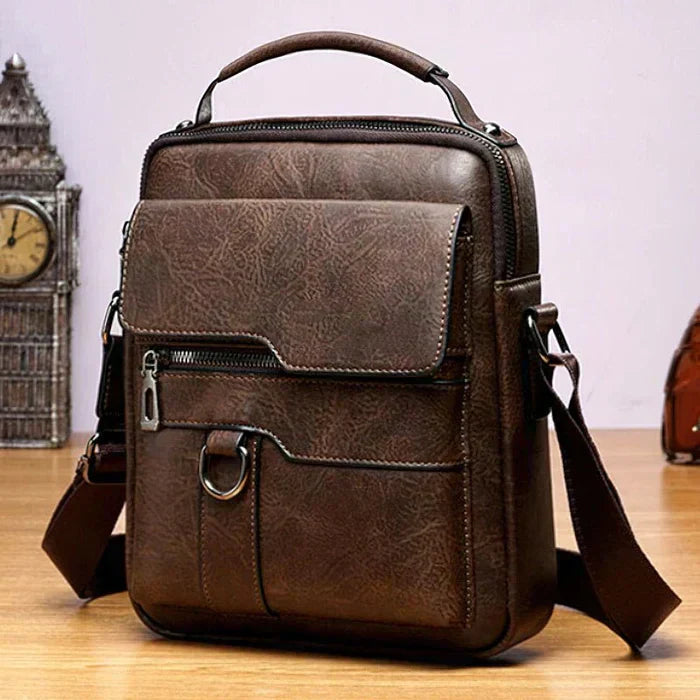 Augustine | Bolsa Bandolera Vintage Estructurada