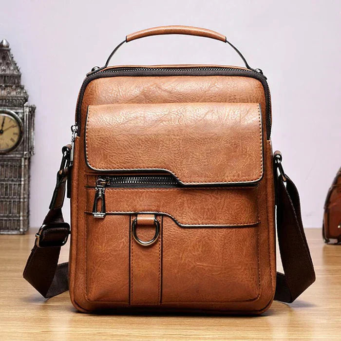 Augustine | Bolsa Bandolera Vintage Estructurada