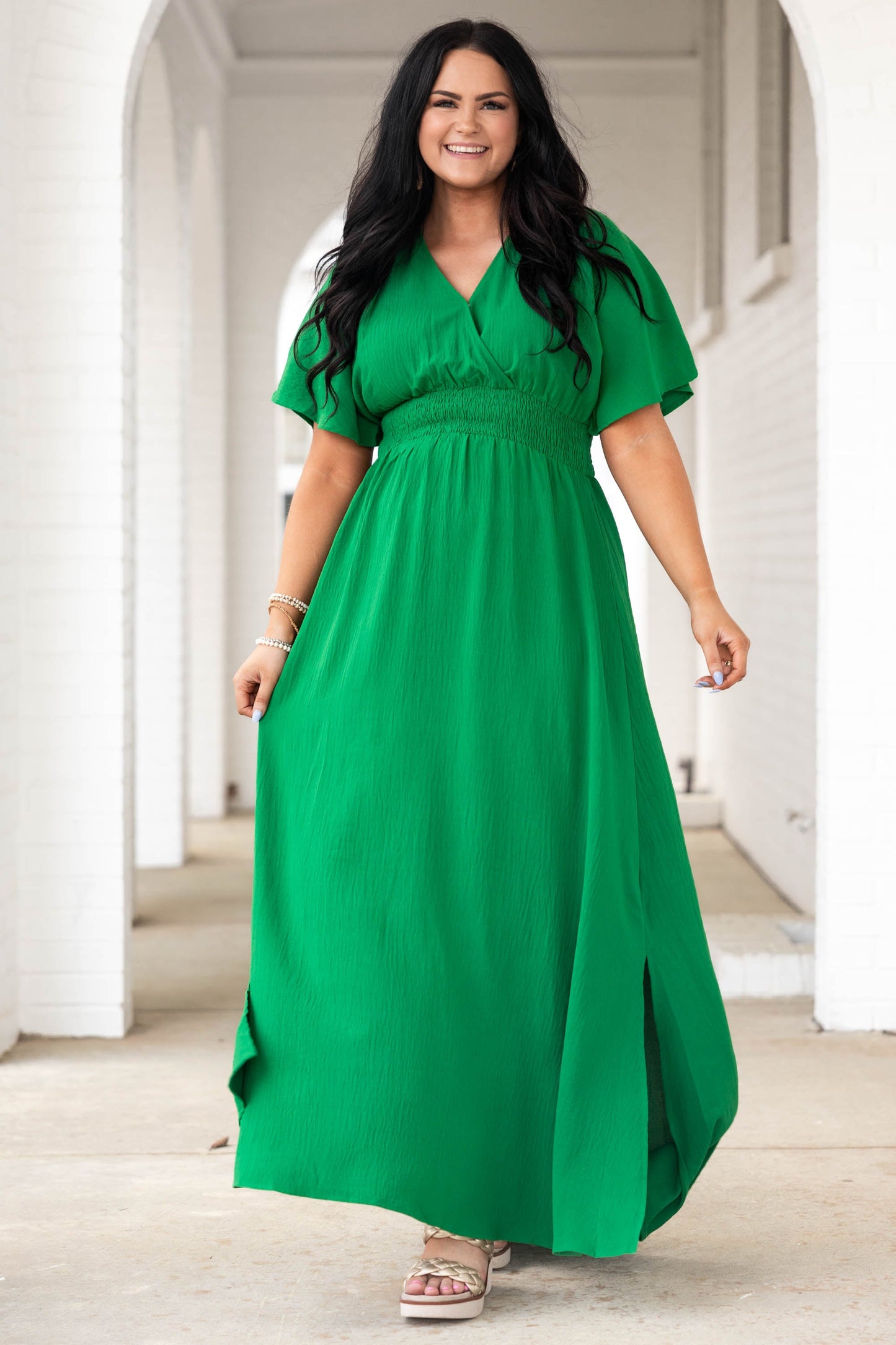Vestido Maxi Feeling Good, Verde Kelly