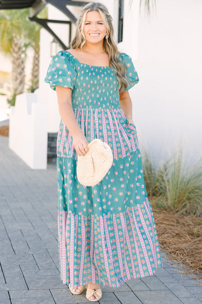 Vestido Sentimientos Florales, Jade