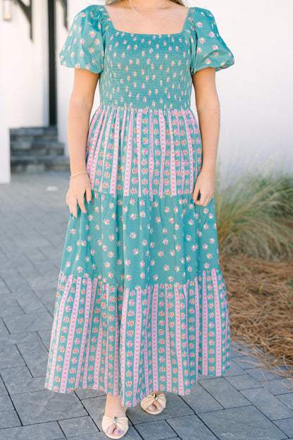 Vestido Sentimientos Florales, Jade