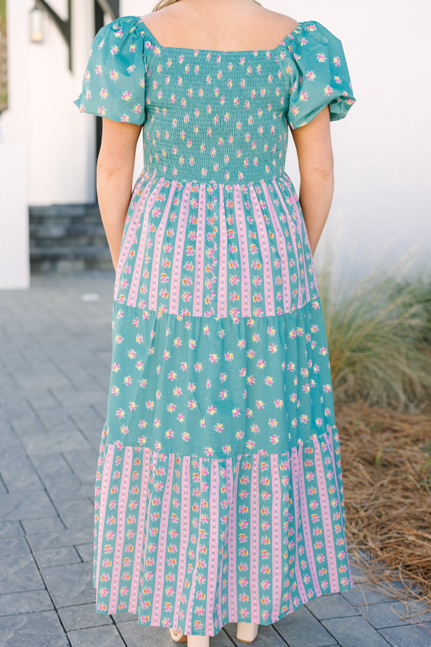 Vestido Sentimientos Florales, Jade