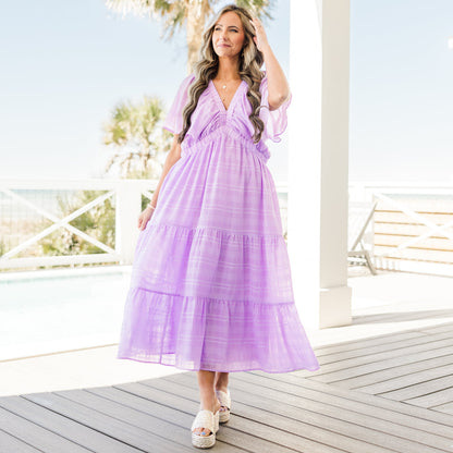 Vestido Maxi Libre para Soñar, Lila