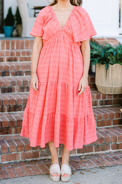 Vestido Maxi Libre Para Soñar, Rosa