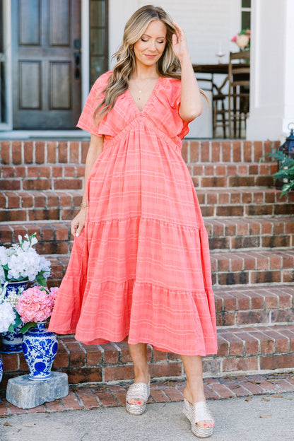 Vestido Maxi Libre Para Soñar, Rosa