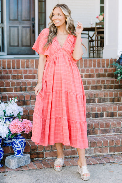 Vestido Maxi Libre Para Soñar, Rosa
