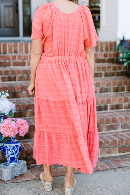 Vestido Maxi Libre Para Soñar, Rosa