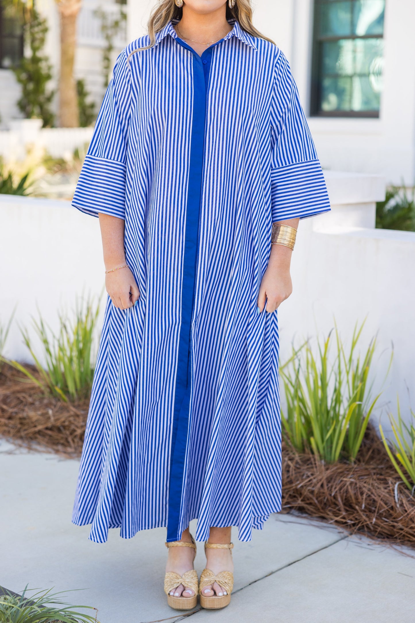 Vestido Get A Move On, Azul