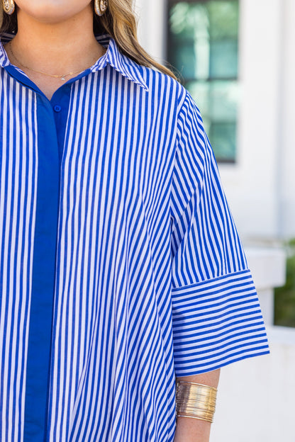 Vestido Get A Move On, Azul