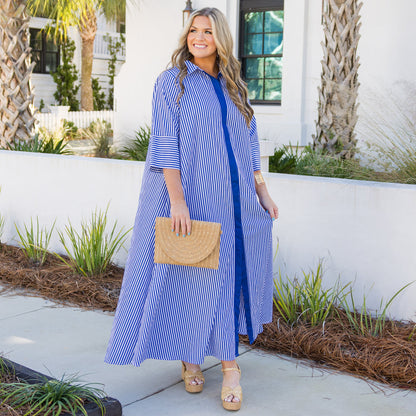 Vestido Get A Move On, Azul