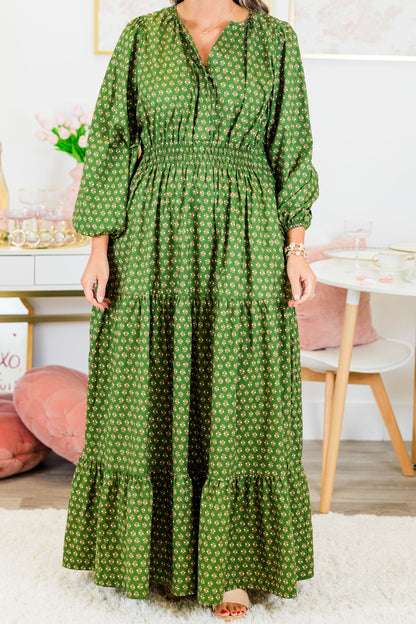 Vestido Maxi Gift Of Grace, Verde