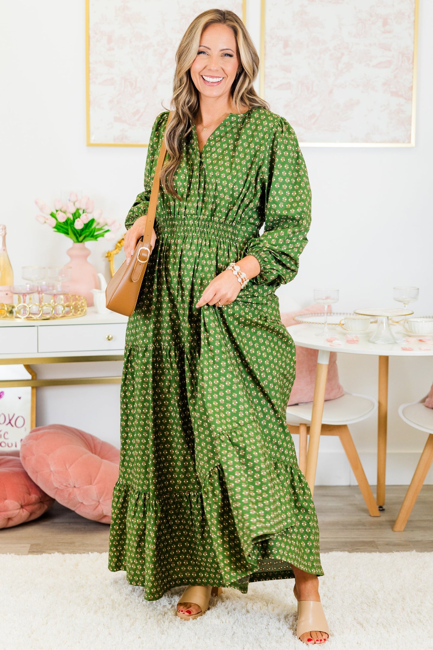 Vestido Maxi Gift Of Grace, Verde