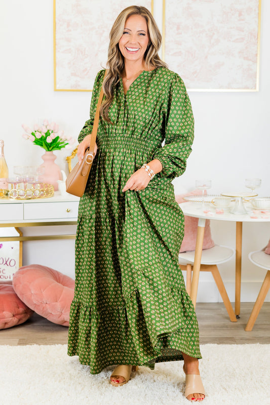Vestido Maxi Gift Of Grace, Verde