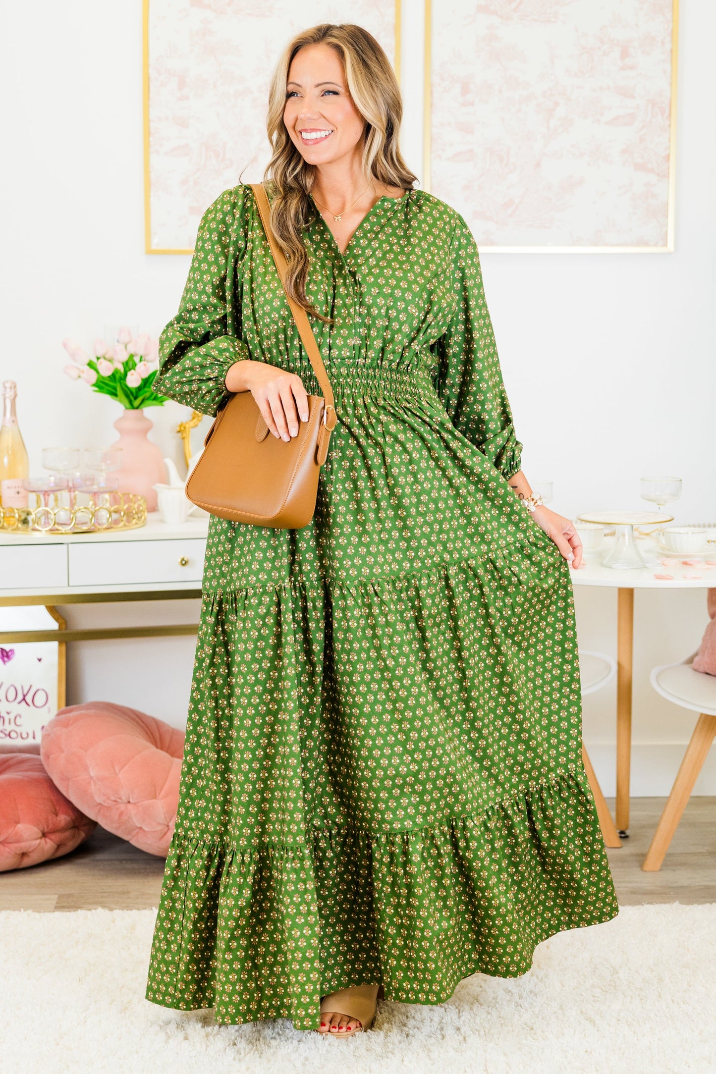 Vestido Maxi Gift Of Grace, Verde
