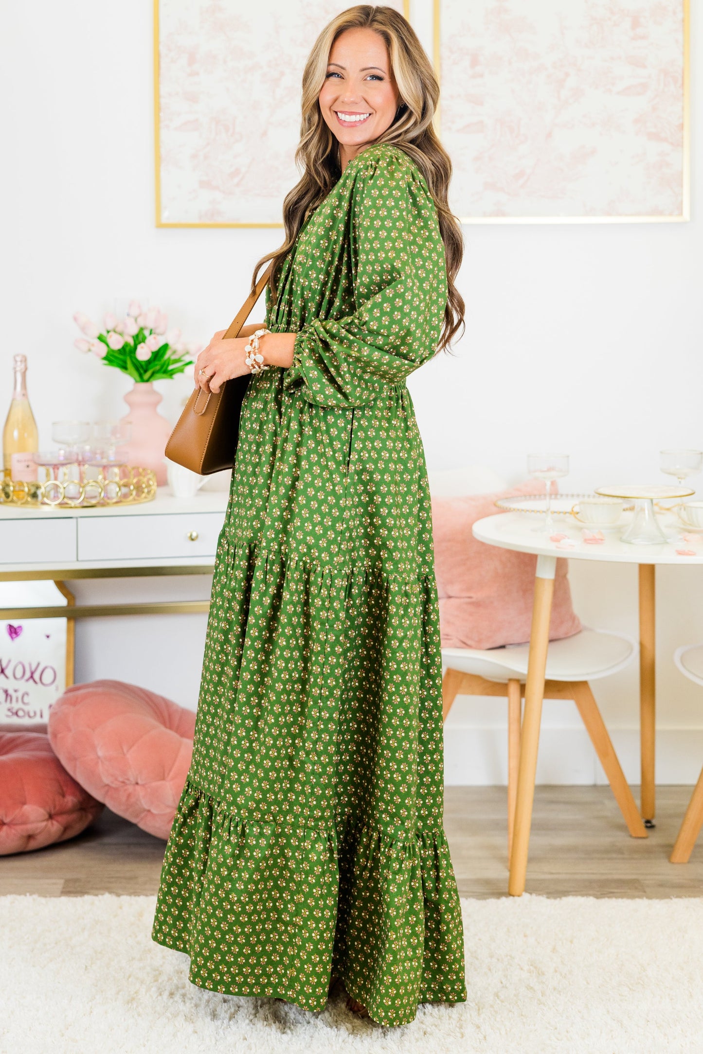 Vestido Maxi Gift Of Grace, Verde
