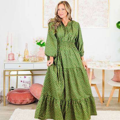 Vestido Maxi Gift Of Grace, Verde