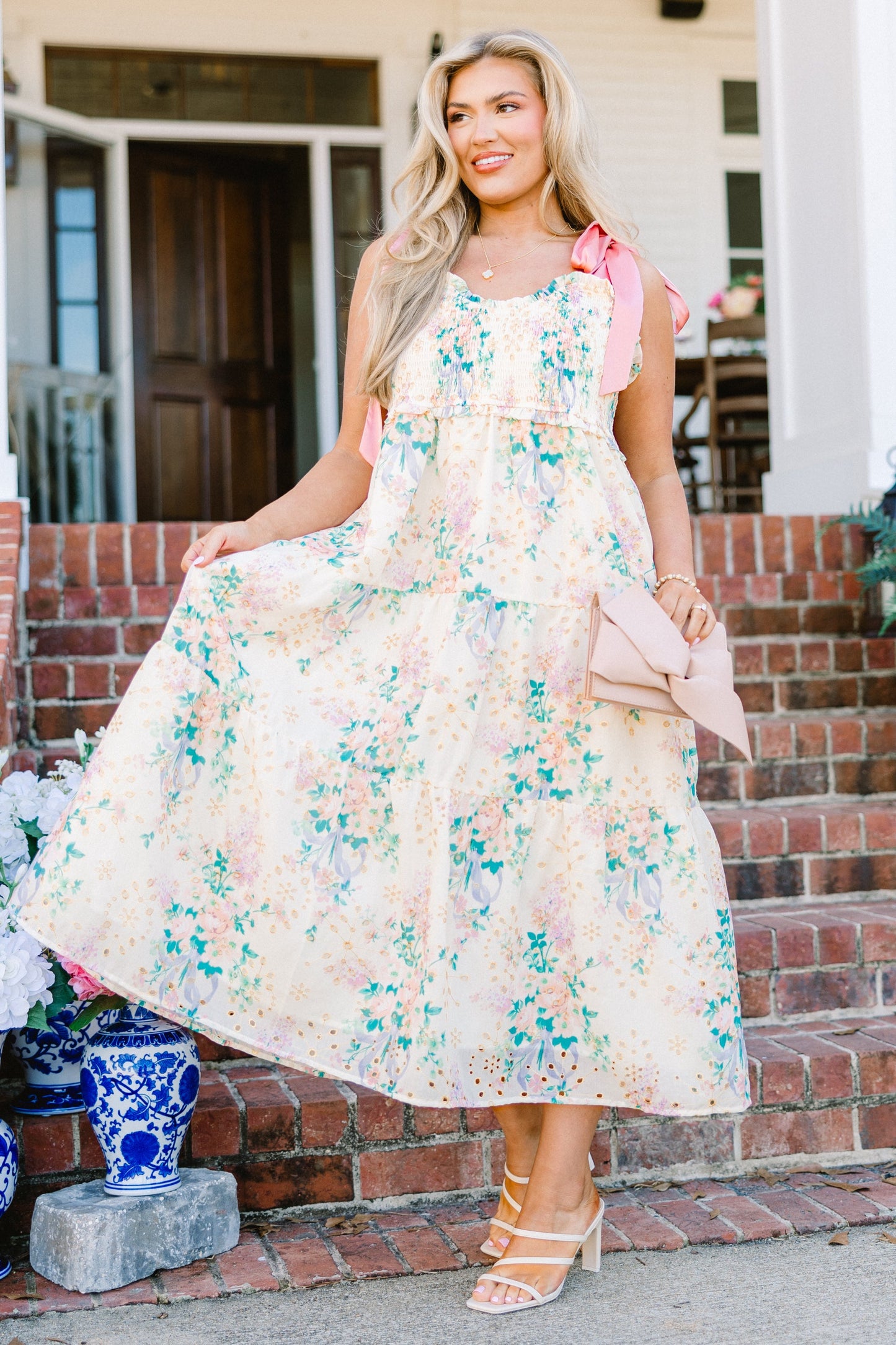 Vestido Rayos Brillantes, Rosa