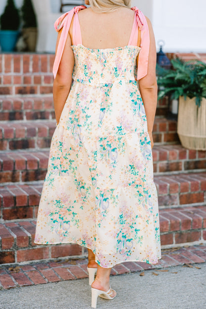 Vestido Rayos Brillantes, Rosa