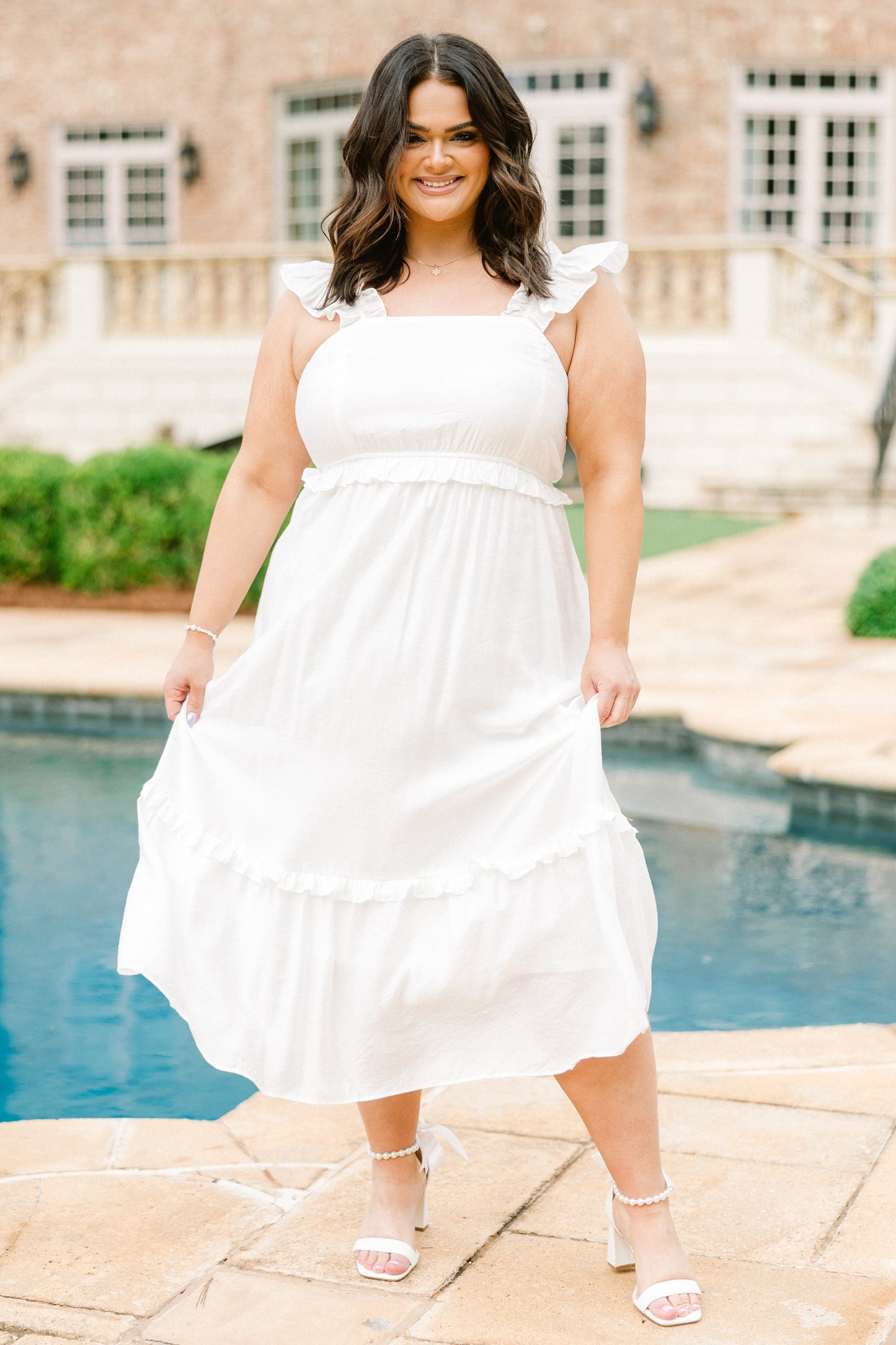 Vestido Gone Rogue, Blanco