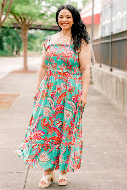 Vestido Bueno Estar de Regreso, Turquesa