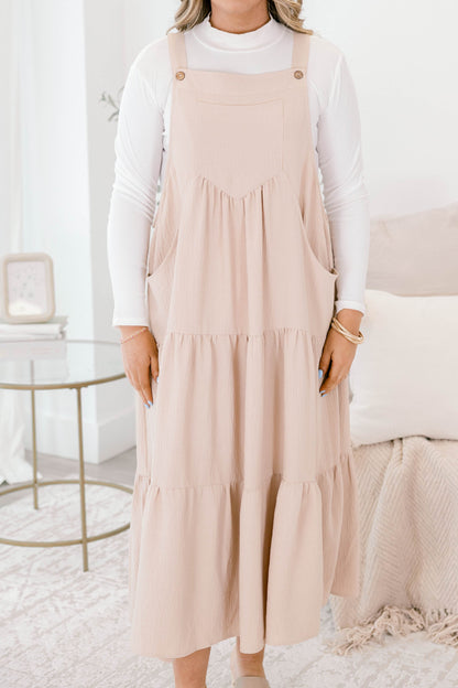 Vestido Got To Dance, Taupe