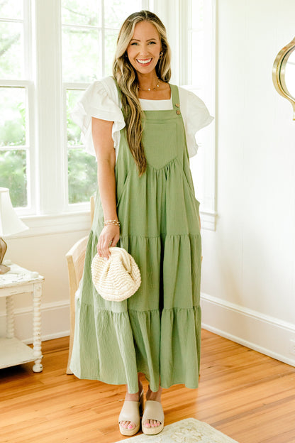 Vestido Got To Dance, Verde Salvia