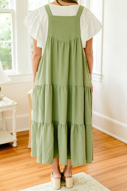 Vestido Got To Dance, Verde Salvia