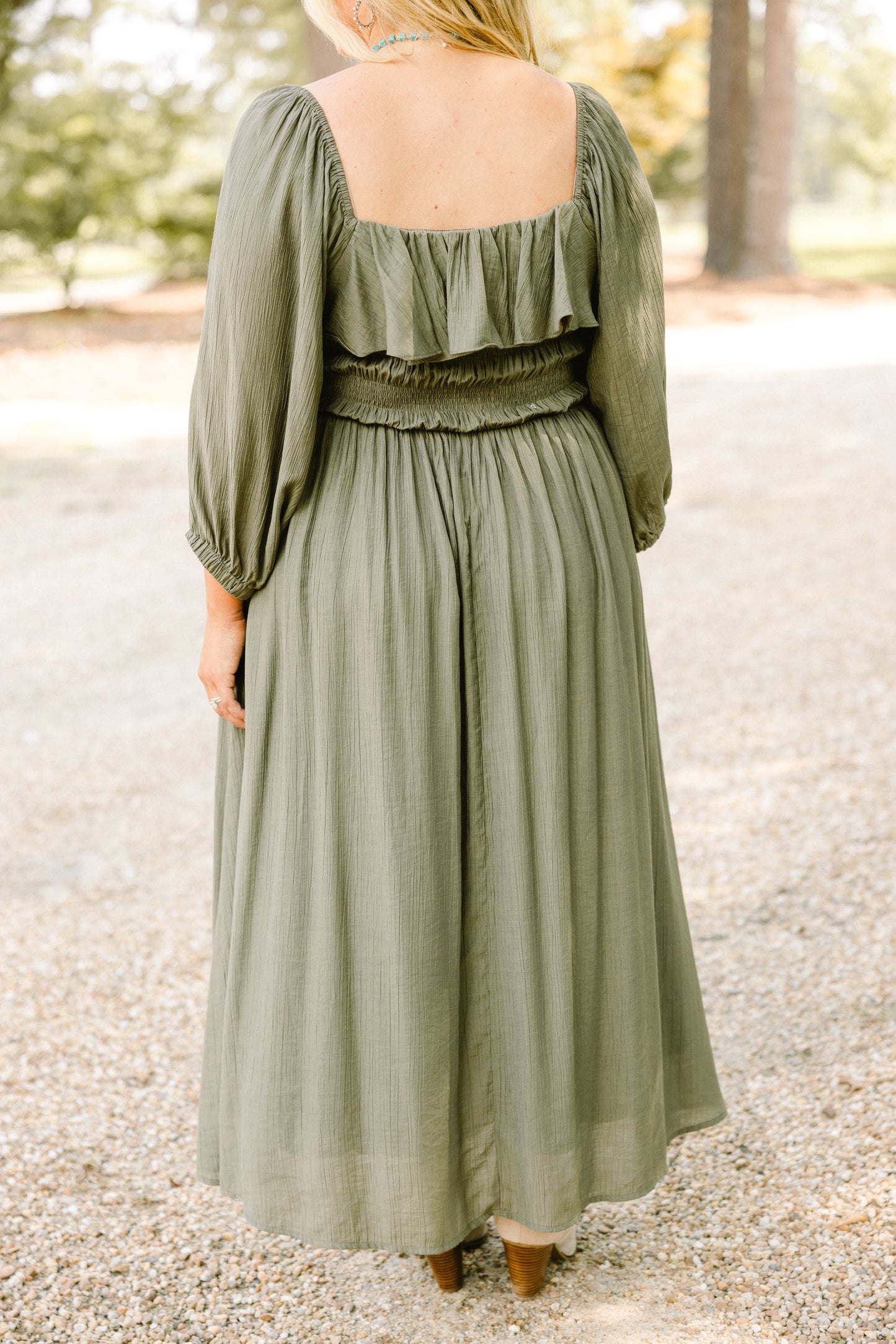 Vestido Lleno de Gracia, Verde